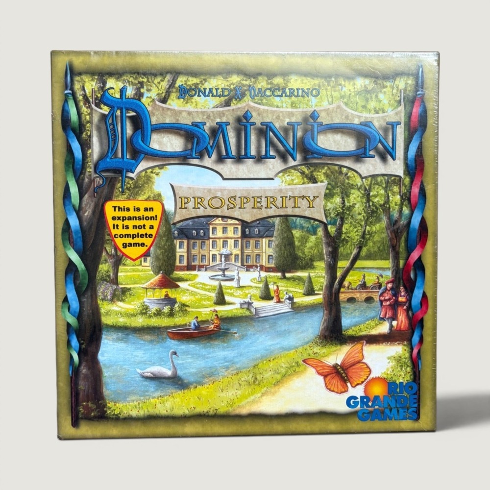 Dominion Prosperity Board Games Expansion 1st Edition Rio Grande Sealed NEW